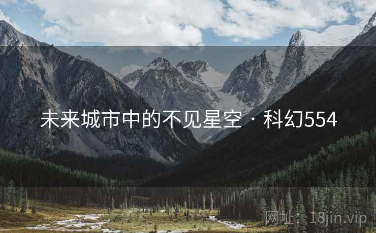 未来城市中的不见星空 · 科幻554